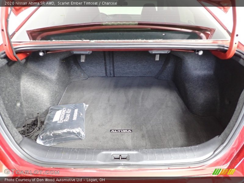 Scarlet Ember Tintcoat / Charcoal 2020 Nissan Altima SR AWD