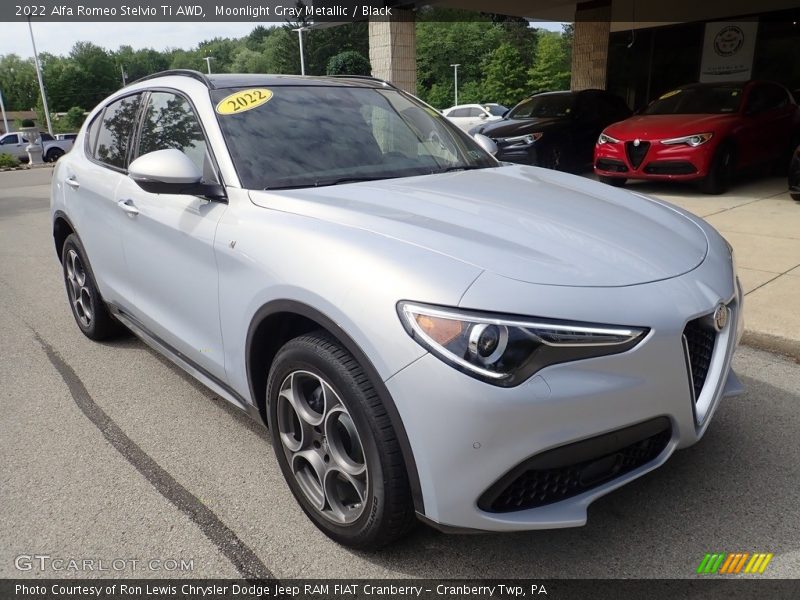 Front 3/4 View of 2022 Stelvio Ti AWD