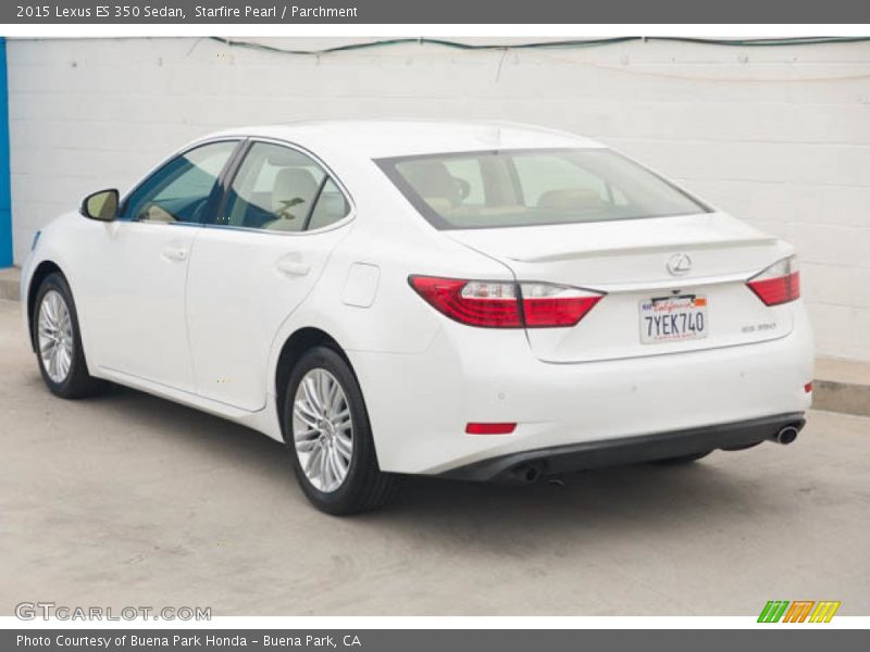 Starfire Pearl / Parchment 2015 Lexus ES 350 Sedan