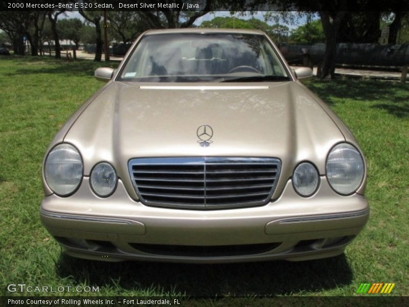 Desert Silver Metallic / Java 2000 Mercedes-Benz E 320 Sedan