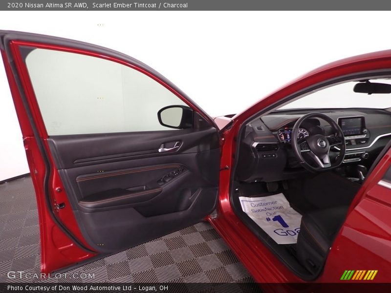Scarlet Ember Tintcoat / Charcoal 2020 Nissan Altima SR AWD