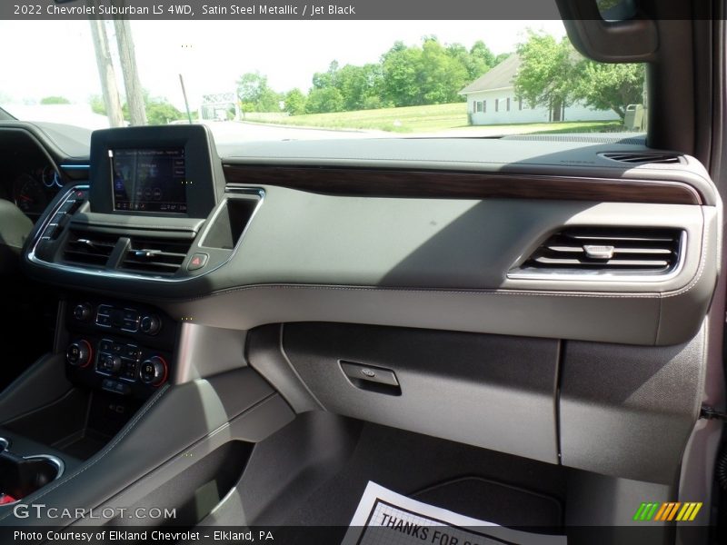 Satin Steel Metallic / Jet Black 2022 Chevrolet Suburban LS 4WD