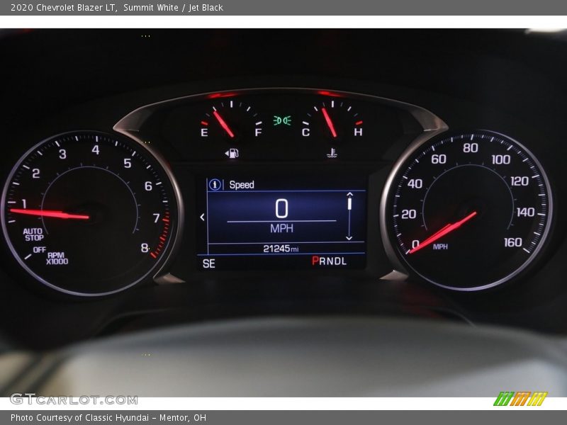 Summit White / Jet Black 2020 Chevrolet Blazer LT
