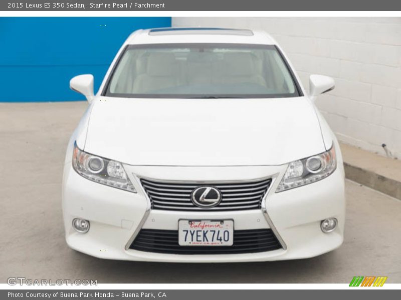 Starfire Pearl / Parchment 2015 Lexus ES 350 Sedan