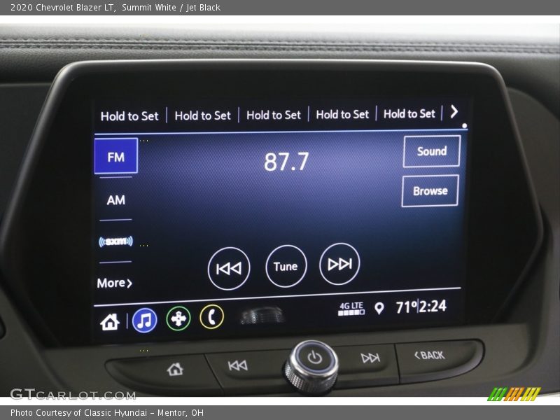 Summit White / Jet Black 2020 Chevrolet Blazer LT