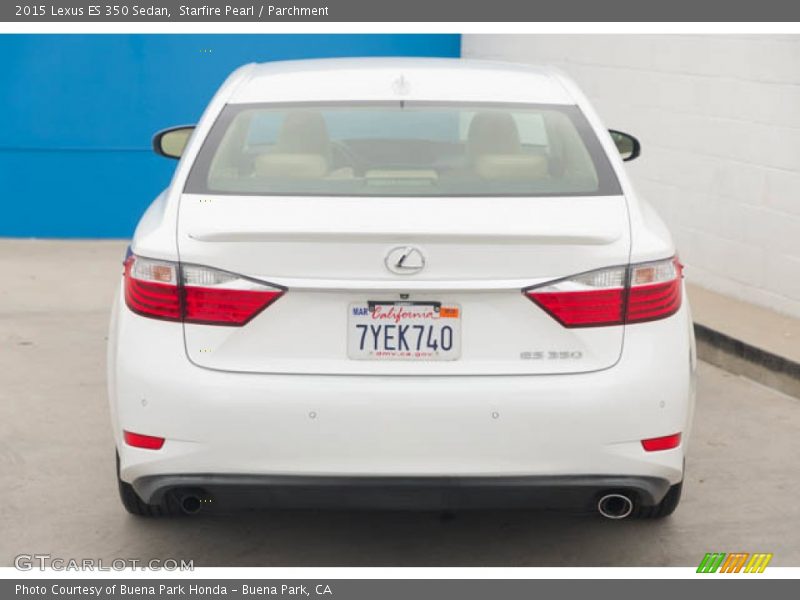 Starfire Pearl / Parchment 2015 Lexus ES 350 Sedan