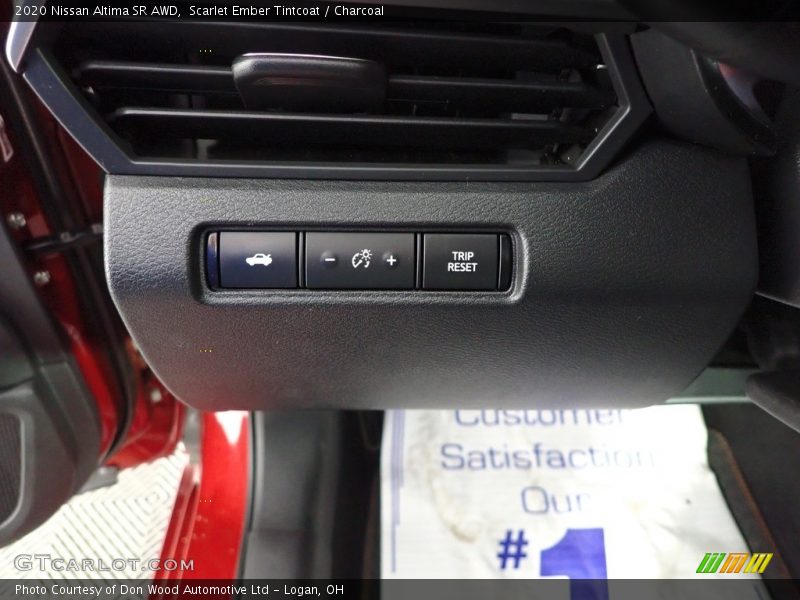 Scarlet Ember Tintcoat / Charcoal 2020 Nissan Altima SR AWD