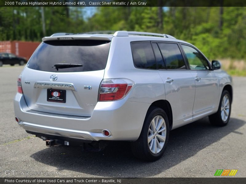 Classic Silver Metallic / Ash Gray 2008 Toyota Highlander Hybrid Limited 4WD