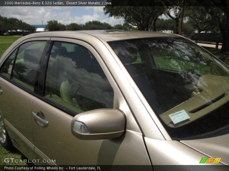 Desert Silver Metallic / Java 2000 Mercedes-Benz E 320 Sedan