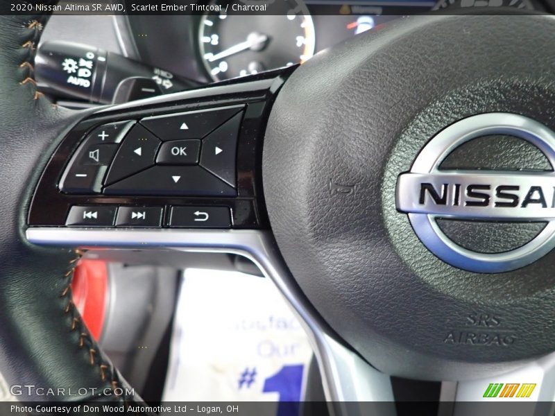 Scarlet Ember Tintcoat / Charcoal 2020 Nissan Altima SR AWD