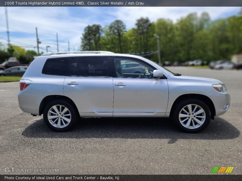 Classic Silver Metallic / Ash Gray 2008 Toyota Highlander Hybrid Limited 4WD