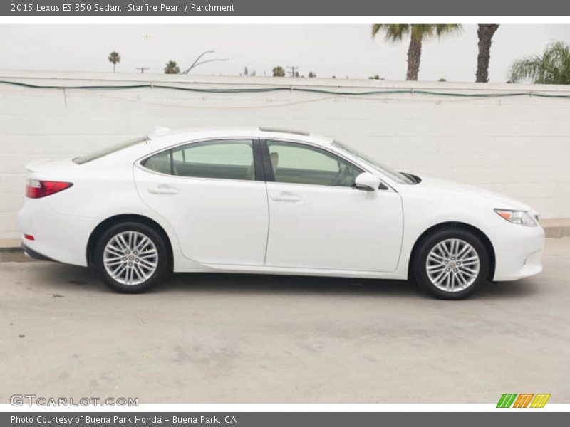Starfire Pearl / Parchment 2015 Lexus ES 350 Sedan