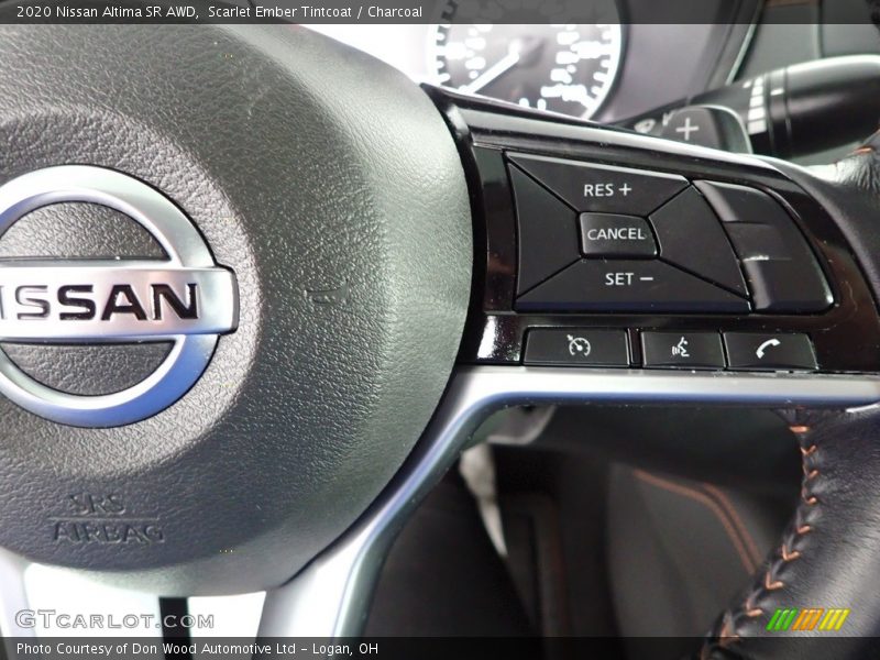 Scarlet Ember Tintcoat / Charcoal 2020 Nissan Altima SR AWD