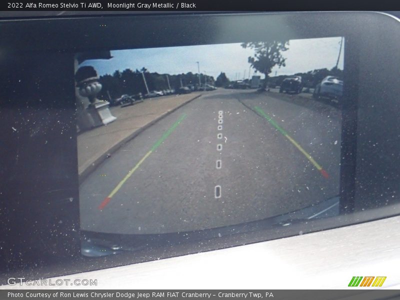 Moonlight Gray Metallic / Black 2022 Alfa Romeo Stelvio Ti AWD