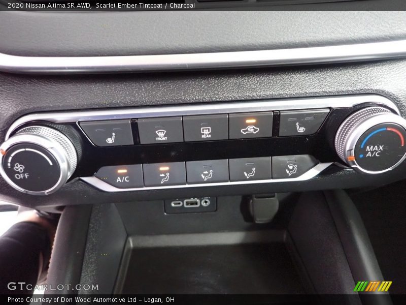 Scarlet Ember Tintcoat / Charcoal 2020 Nissan Altima SR AWD