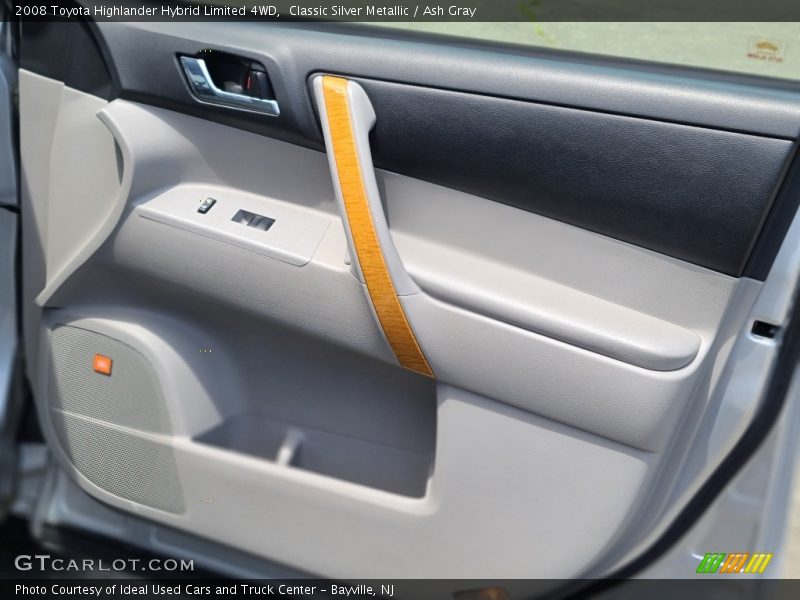 Classic Silver Metallic / Ash Gray 2008 Toyota Highlander Hybrid Limited 4WD