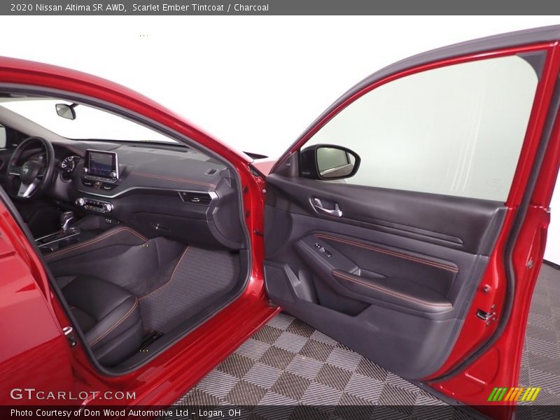 Scarlet Ember Tintcoat / Charcoal 2020 Nissan Altima SR AWD