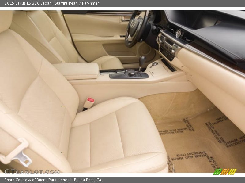 Starfire Pearl / Parchment 2015 Lexus ES 350 Sedan