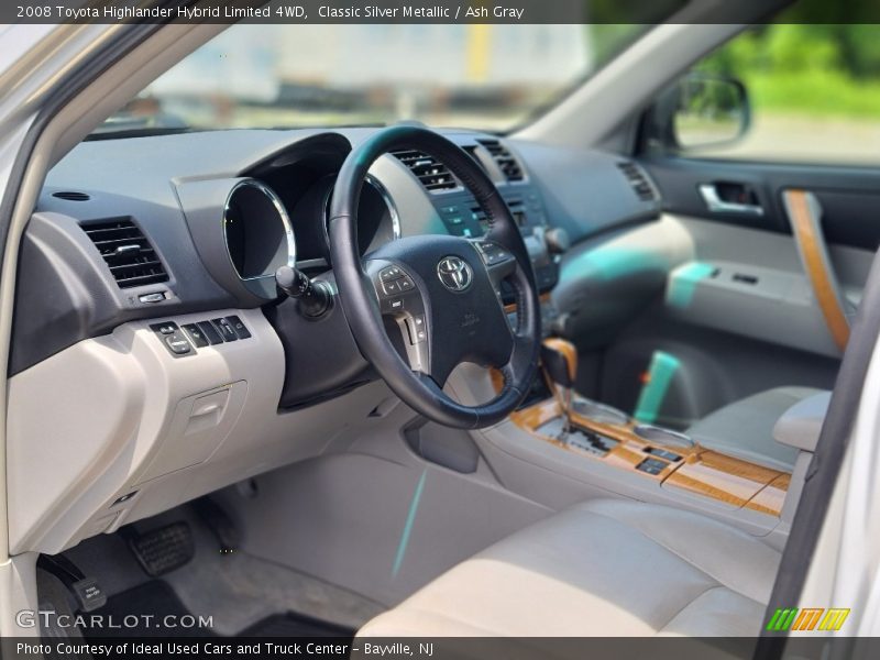 Classic Silver Metallic / Ash Gray 2008 Toyota Highlander Hybrid Limited 4WD