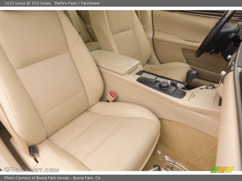 Starfire Pearl / Parchment 2015 Lexus ES 350 Sedan