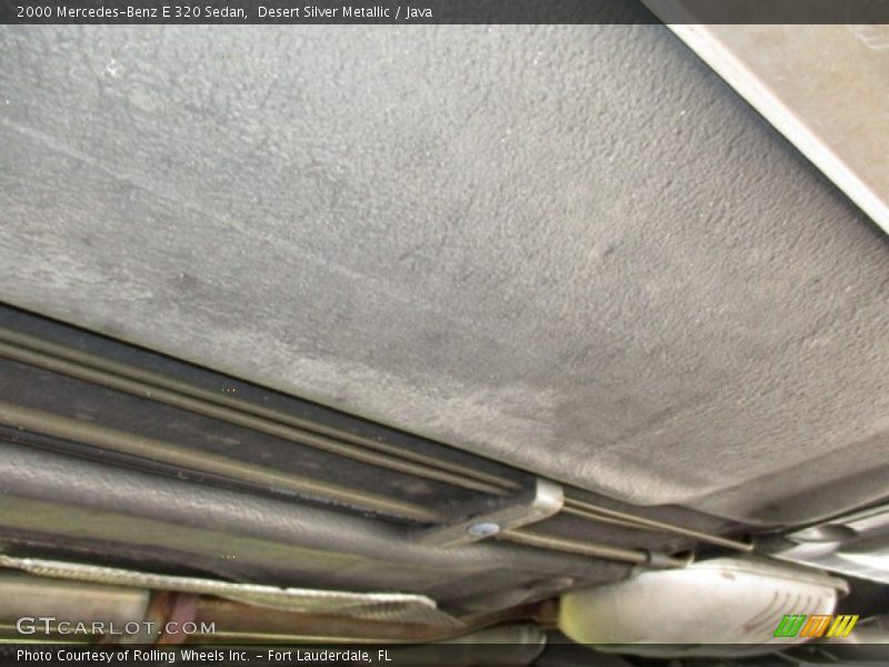 Desert Silver Metallic / Java 2000 Mercedes-Benz E 320 Sedan