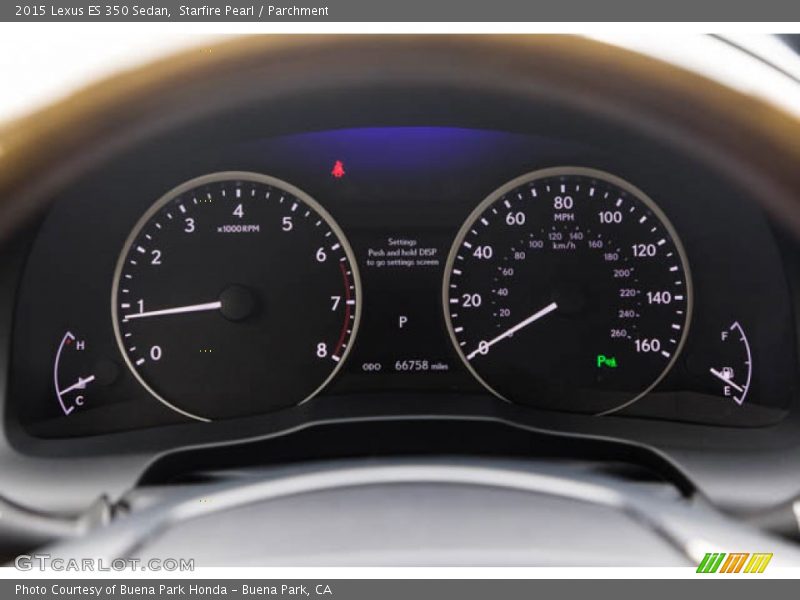 Starfire Pearl / Parchment 2015 Lexus ES 350 Sedan