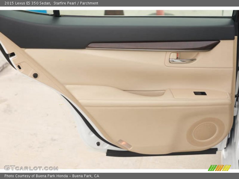 Starfire Pearl / Parchment 2015 Lexus ES 350 Sedan