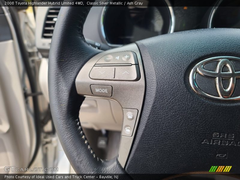 Classic Silver Metallic / Ash Gray 2008 Toyota Highlander Hybrid Limited 4WD