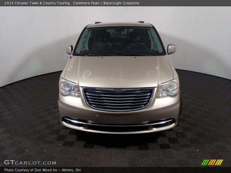 Cashmere Pearl / Black/Light Graystone 2014 Chrysler Town & Country Touring