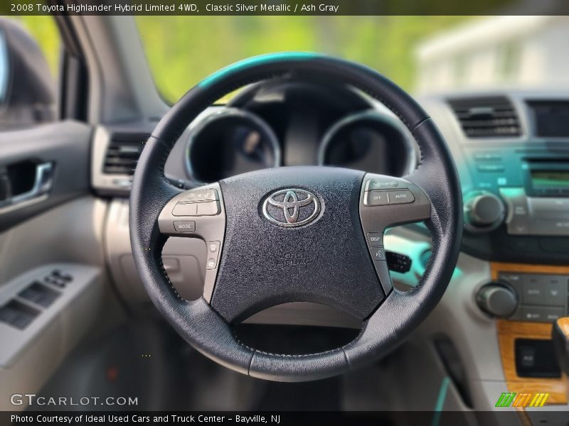 Classic Silver Metallic / Ash Gray 2008 Toyota Highlander Hybrid Limited 4WD