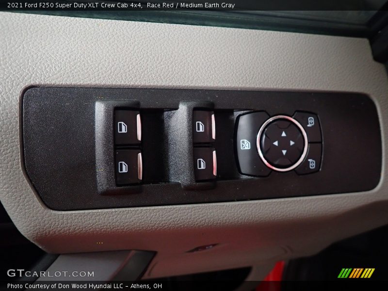 Race Red / Medium Earth Gray 2021 Ford F250 Super Duty XLT Crew Cab 4x4