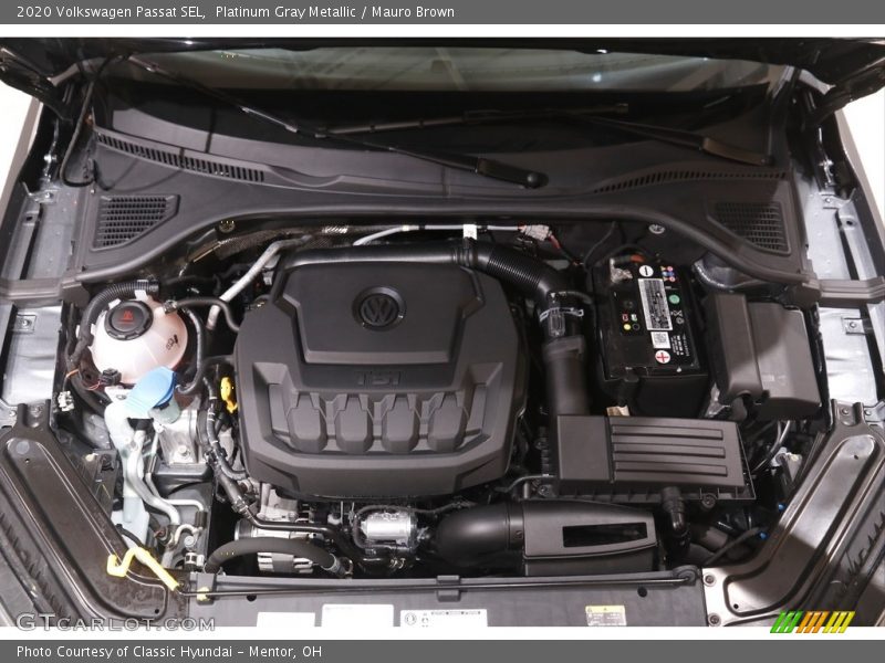  2020 Passat SEL Engine - 2.0 Liter TSI Turbocharged DOHC 16-Valve VVT 4 Cylinder