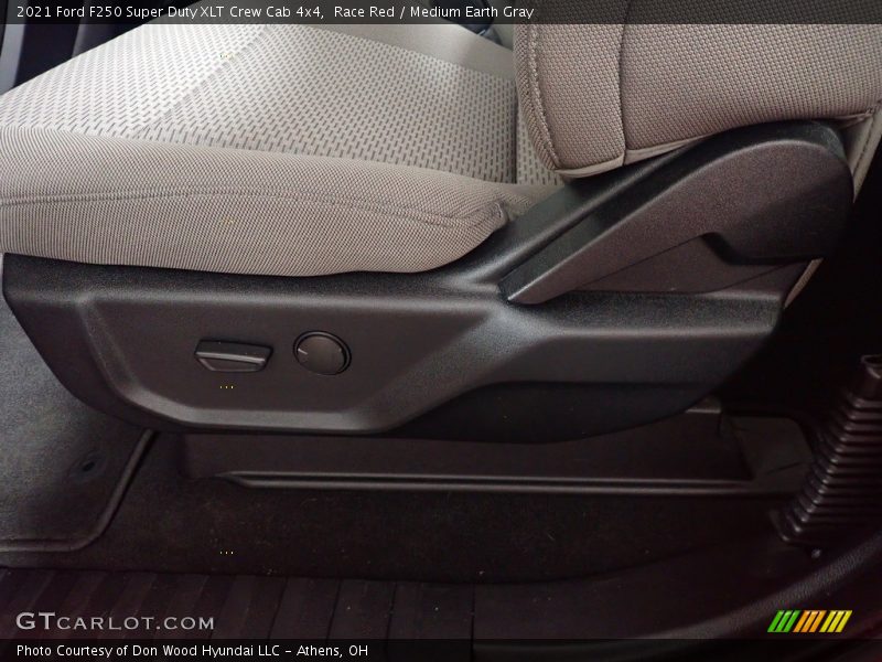 Race Red / Medium Earth Gray 2021 Ford F250 Super Duty XLT Crew Cab 4x4