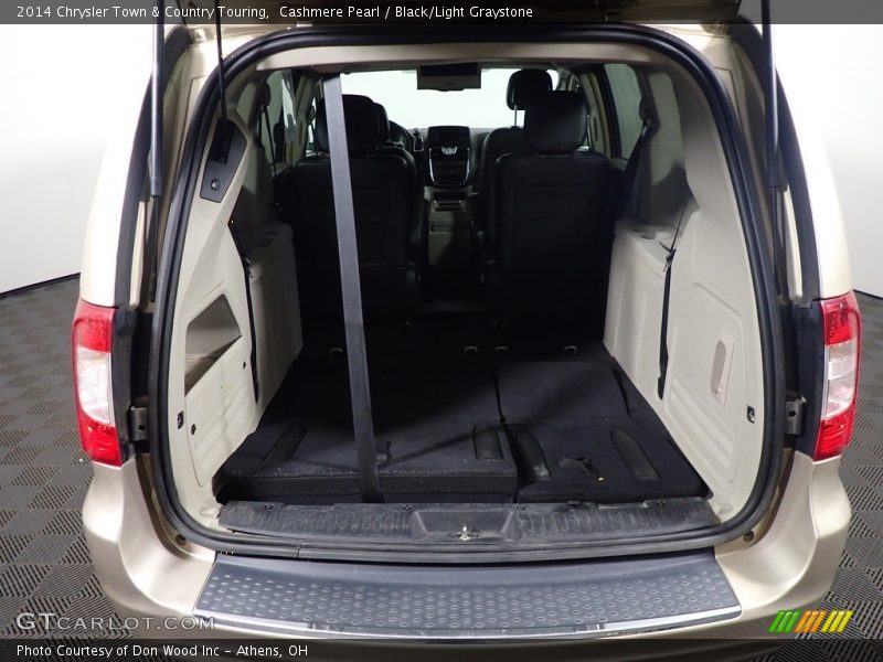 Cashmere Pearl / Black/Light Graystone 2014 Chrysler Town & Country Touring