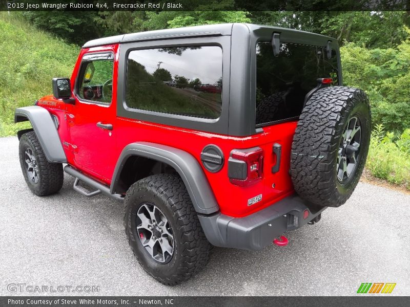 Firecracker Red / Black 2018 Jeep Wrangler Rubicon 4x4