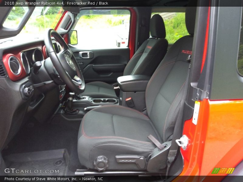 Firecracker Red / Black 2018 Jeep Wrangler Rubicon 4x4