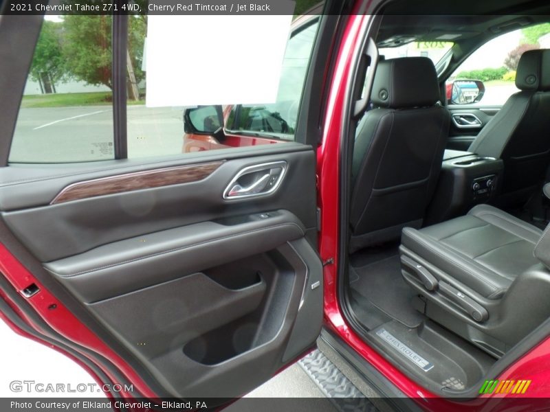 Cherry Red Tintcoat / Jet Black 2021 Chevrolet Tahoe Z71 4WD