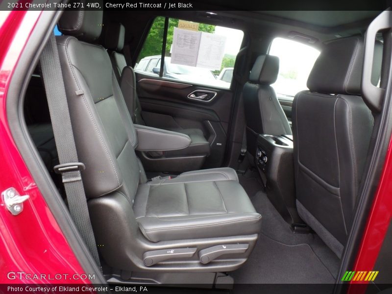 Cherry Red Tintcoat / Jet Black 2021 Chevrolet Tahoe Z71 4WD