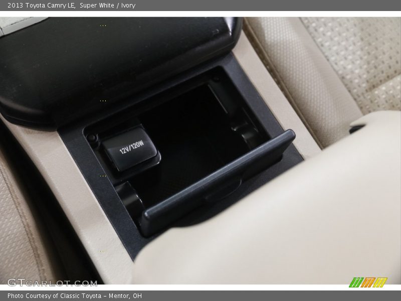Super White / Ivory 2013 Toyota Camry LE