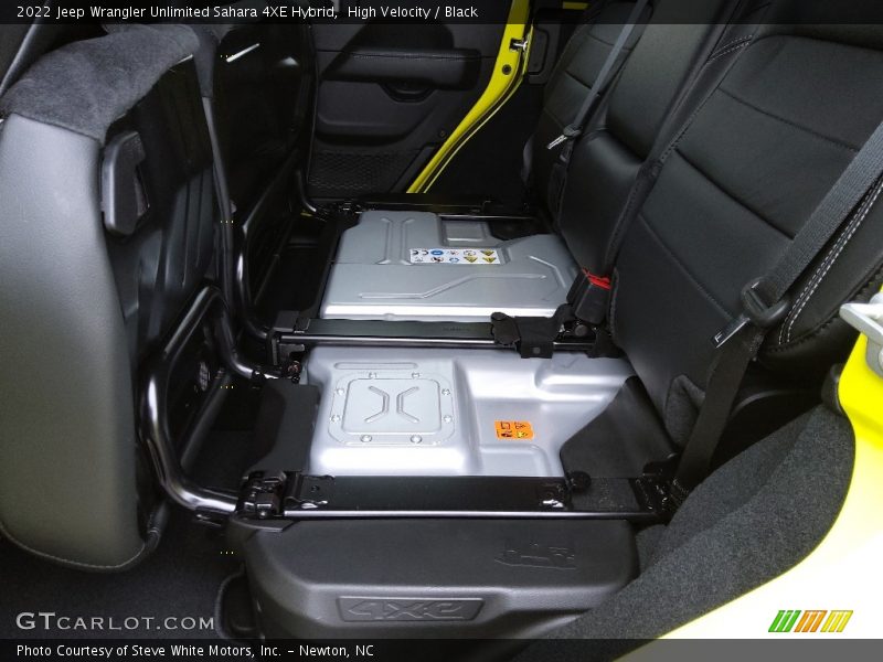 Rear Seat of 2022 Wrangler Unlimited Sahara 4XE Hybrid