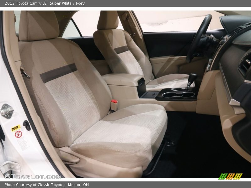 Super White / Ivory 2013 Toyota Camry LE
