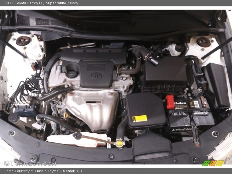 Super White / Ivory 2013 Toyota Camry LE