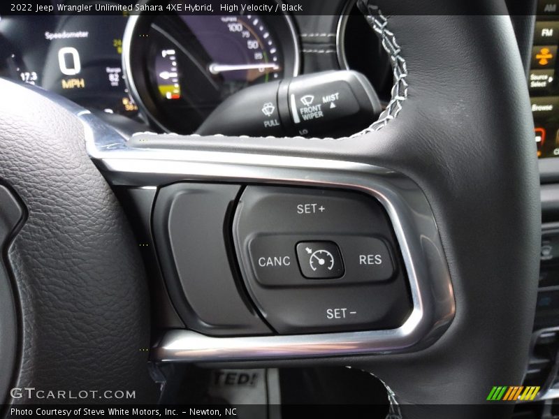  2022 Wrangler Unlimited Sahara 4XE Hybrid Steering Wheel