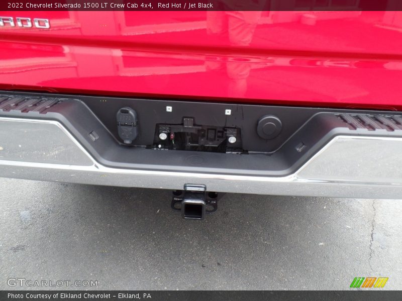 Red Hot / Jet Black 2022 Chevrolet Silverado 1500 LT Crew Cab 4x4