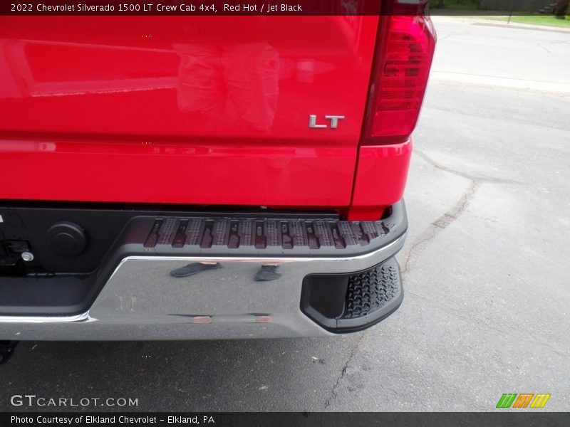 Red Hot / Jet Black 2022 Chevrolet Silverado 1500 LT Crew Cab 4x4