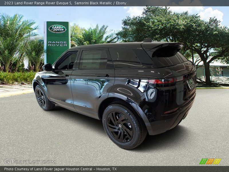 Santorini Black Metallic / Ebony 2023 Land Rover Range Rover Evoque S