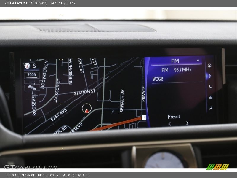 Navigation of 2019 IS 300 AWD