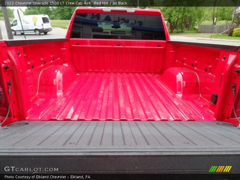 Red Hot / Jet Black 2022 Chevrolet Silverado 1500 LT Crew Cab 4x4