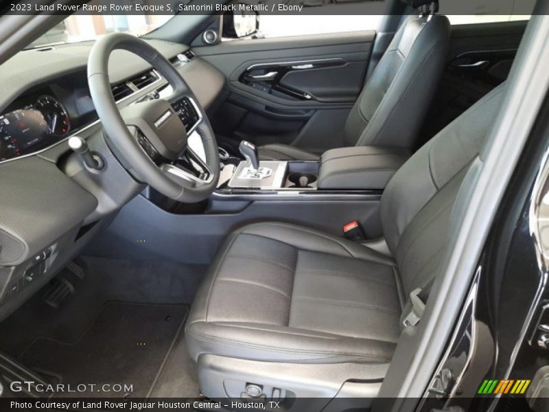 Front Seat of 2023 Range Rover Evoque S
