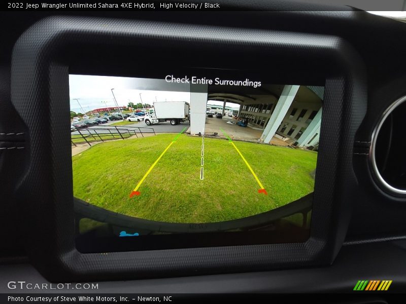 High Velocity / Black 2022 Jeep Wrangler Unlimited Sahara 4XE Hybrid